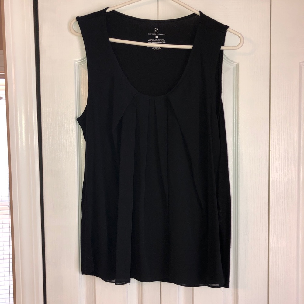 NY&COMPANY Paneled Blouse